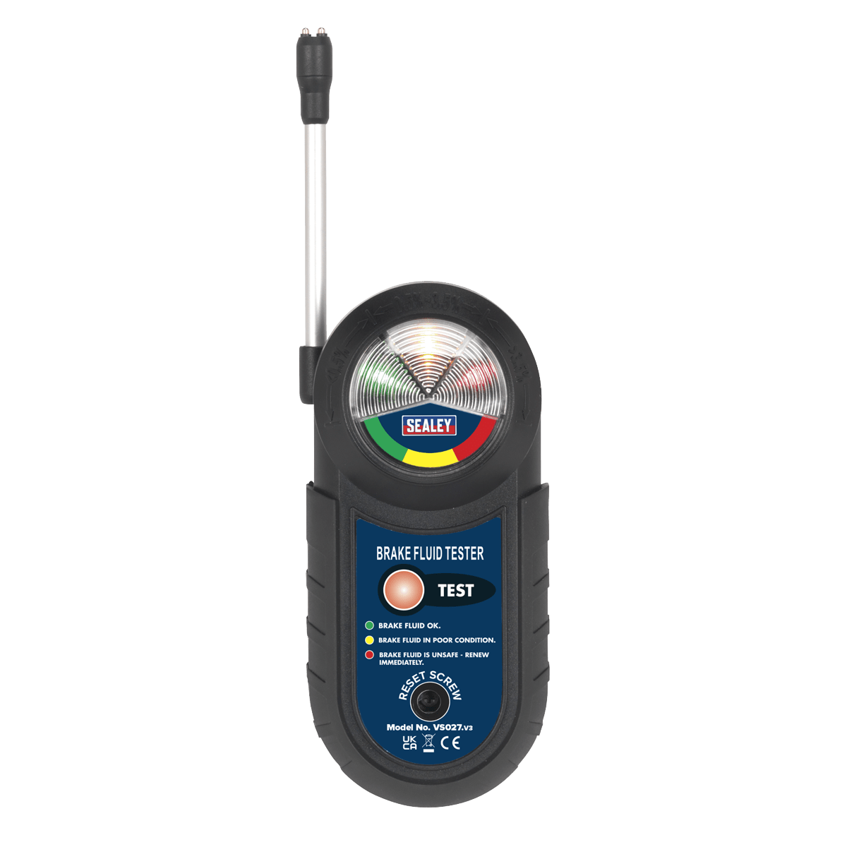 Sealey VS027 Brake Fluid Tester - VS027 - Sealey Tools UK - Trade Counter Direct