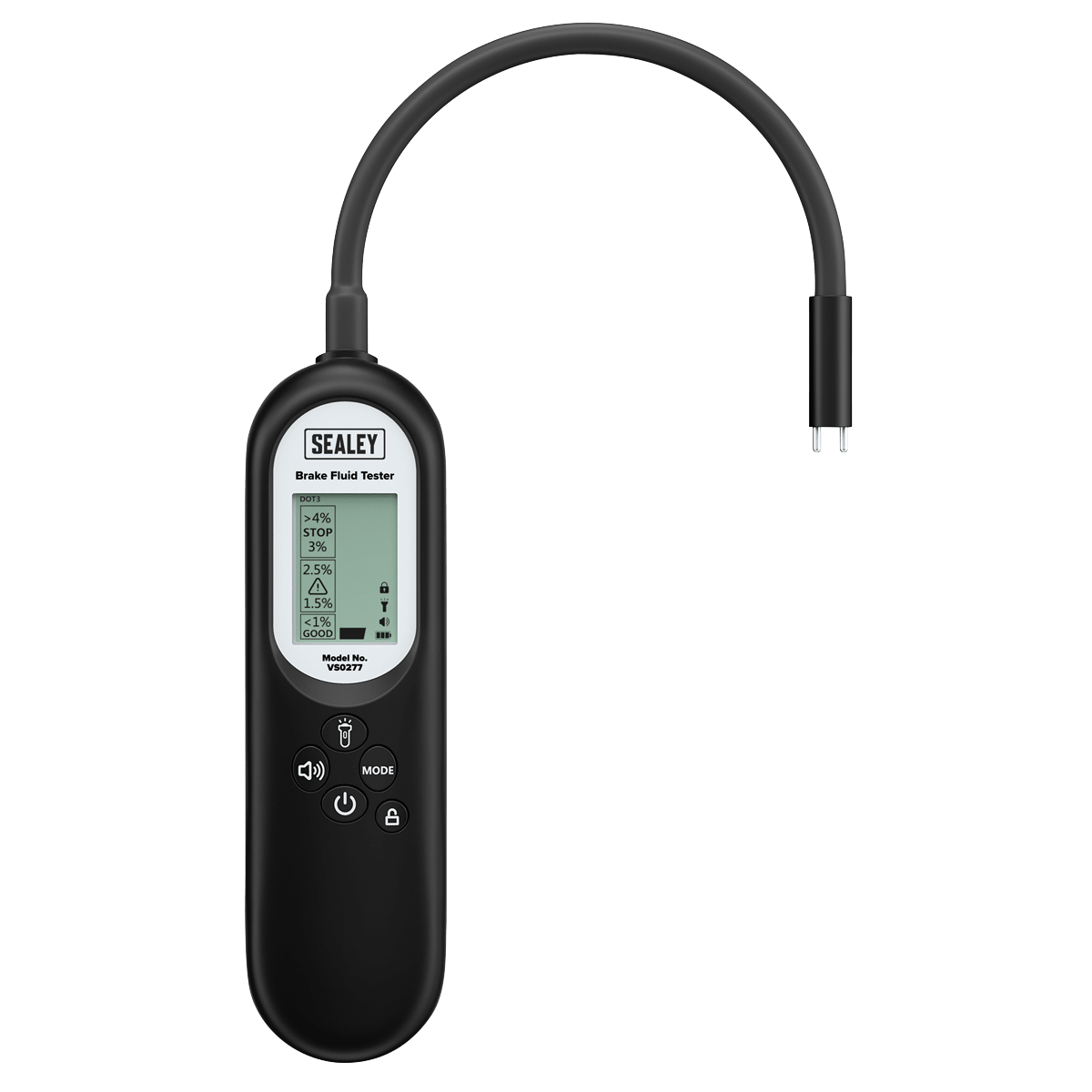 Sealey VS0277 Brake Fluid Tester Long Neck - VS0277 - Sealey Tools UK - Trade Counter Direct