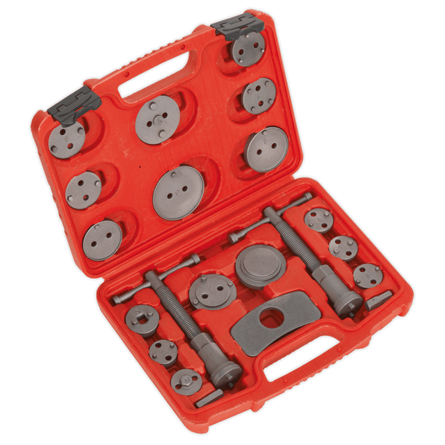 Sealey VS0282 Brake Piston Wind-Back Tool Kit 21pc - VS0282 - Sealey Tools UK - Trade Counter Direct