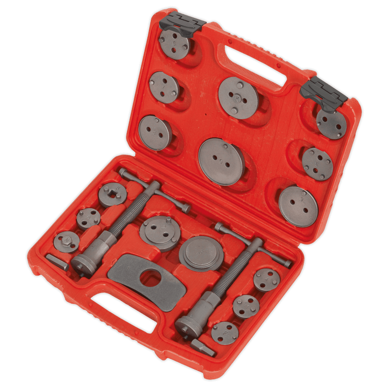 Sealey VS0282 Brake Piston Wind-Back Tool Kit 21pc - VS0282 - Sealey Tools UK - Trade Counter Direct