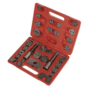 Sealey VS0285 Brake Piston Wind-Back Tool Kit 30pc - VS0285 - Sealey Tools UK - Trade Counter Direct