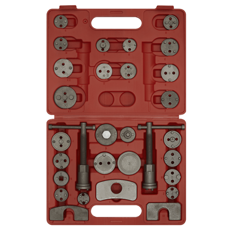 Sealey VS0285 Brake Piston Wind-Back Tool Kit 30pc - VS0285 - Sealey Tools UK - Trade Counter Direct