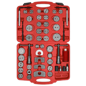 Sealey VS0287 Brake Piston Wind-Back Tool Kit 50pc - VS0287 - Sealey Tools UK - Trade Counter Direct