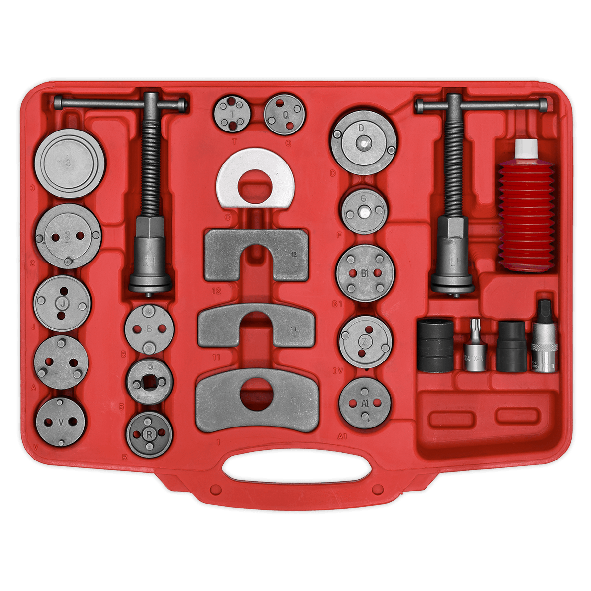 Sealey VS0287 Brake Piston Wind-Back Tool Kit 50pc - VS0287 - Sealey Tools UK - Trade Counter Direct