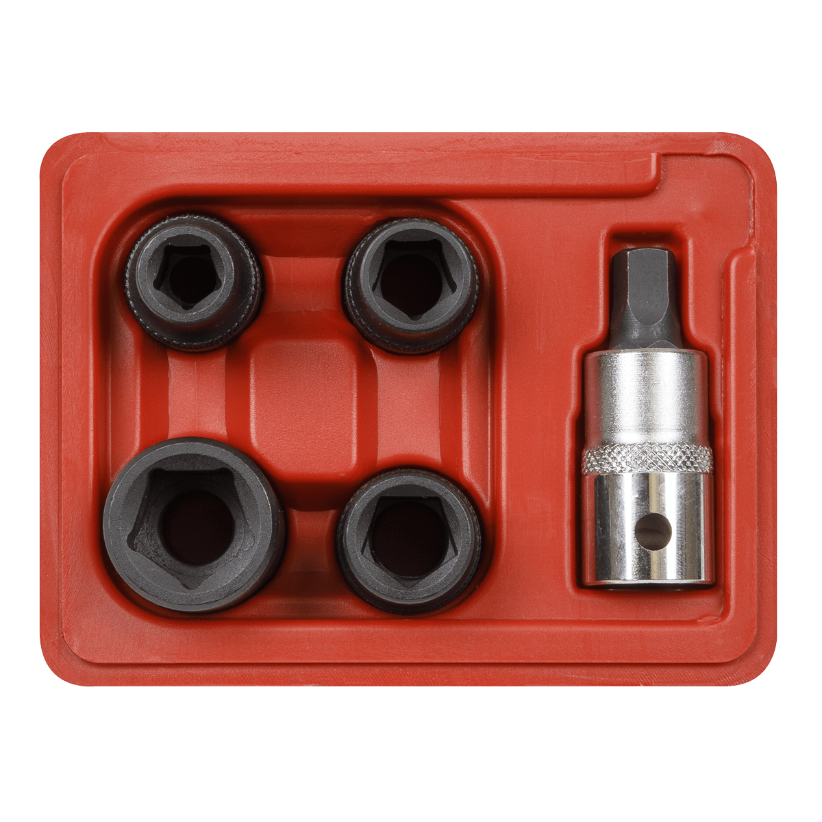 Sealey VS0464 Brake Caliper Socket Set 1/2"Sq Drive 5pc - VS0464 - Sealey Tools UK - Trade Counter Direct