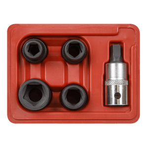 Sealey VS0464 Brake Caliper Socket Set 1/2"Sq Drive 5pc - VS0464 - Sealey Tools UK - Trade Counter Direct