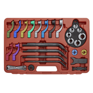 Sealey VS0557 Fuel & Air Conditioning Disconnection Tool Kit 27pc - VS0557 - Sealey Tools UK - Trade Counter Direct