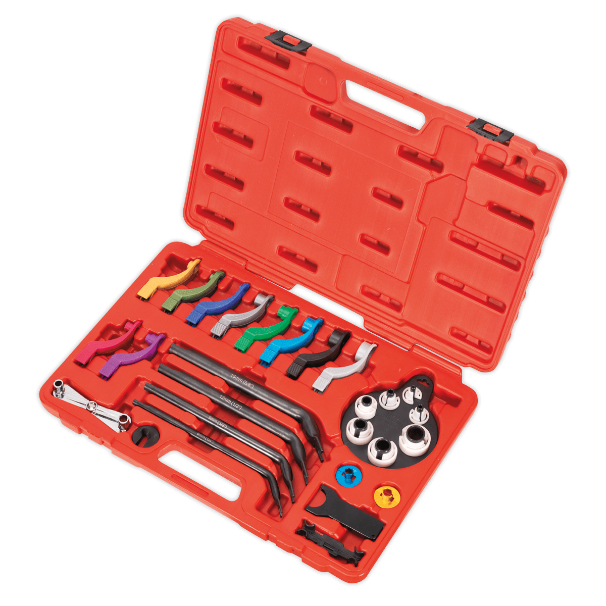 Sealey VS0557 Fuel & Air Conditioning Disconnection Tool Kit 27pc - VS0557 - Sealey Tools UK - Trade Counter Direct