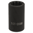 Sealey VS0984 Brake Caliper Socket 1/2"Sq Drive 20mm 10-Point - VS0984 - Sealey Tools UK - Trade Counter Direct