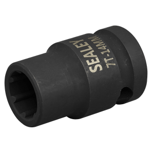 Sealey VS0985 Brake Caliper Socket 1/2"Sq Drive 14mm 7-Point - VS0985 - Sealey Tools UK - Trade Counter Direct