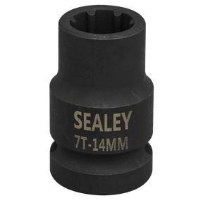 Sealey VS0985 Brake Caliper Socket 1/2"Sq Drive 14mm 7-Point - VS0985 - Sealey Tools UK - Trade Counter Direct