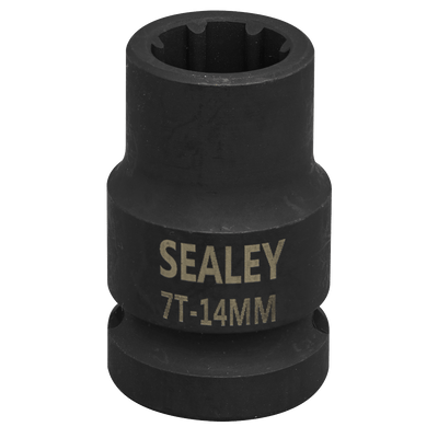 Sealey VS0985 Brake Caliper Socket 1/2"Sq Drive 14mm 7-Point - VS0985 - Sealey Tools UK - Trade Counter Direct