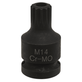 Sealey VS0987 Brake Caliper Spline Bit Socket M14 1/2"Sq Drive - VS0987 - Sealey Tools UK - Trade Counter Direct