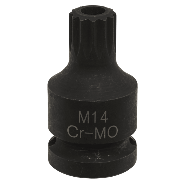 Sealey VS0987 Brake Caliper Spline Bit Socket M14 1/2"Sq Drive - VS0987 - Sealey Tools UK - Trade Counter Direct
