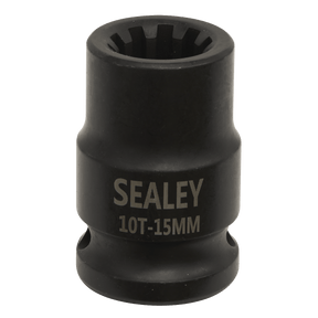 Sealey VS0990 Brake Caliper Socket 1/2"Sq Drive 15mm 10-Point - VS0990 - Sealey Tools UK - Trade Counter Direct