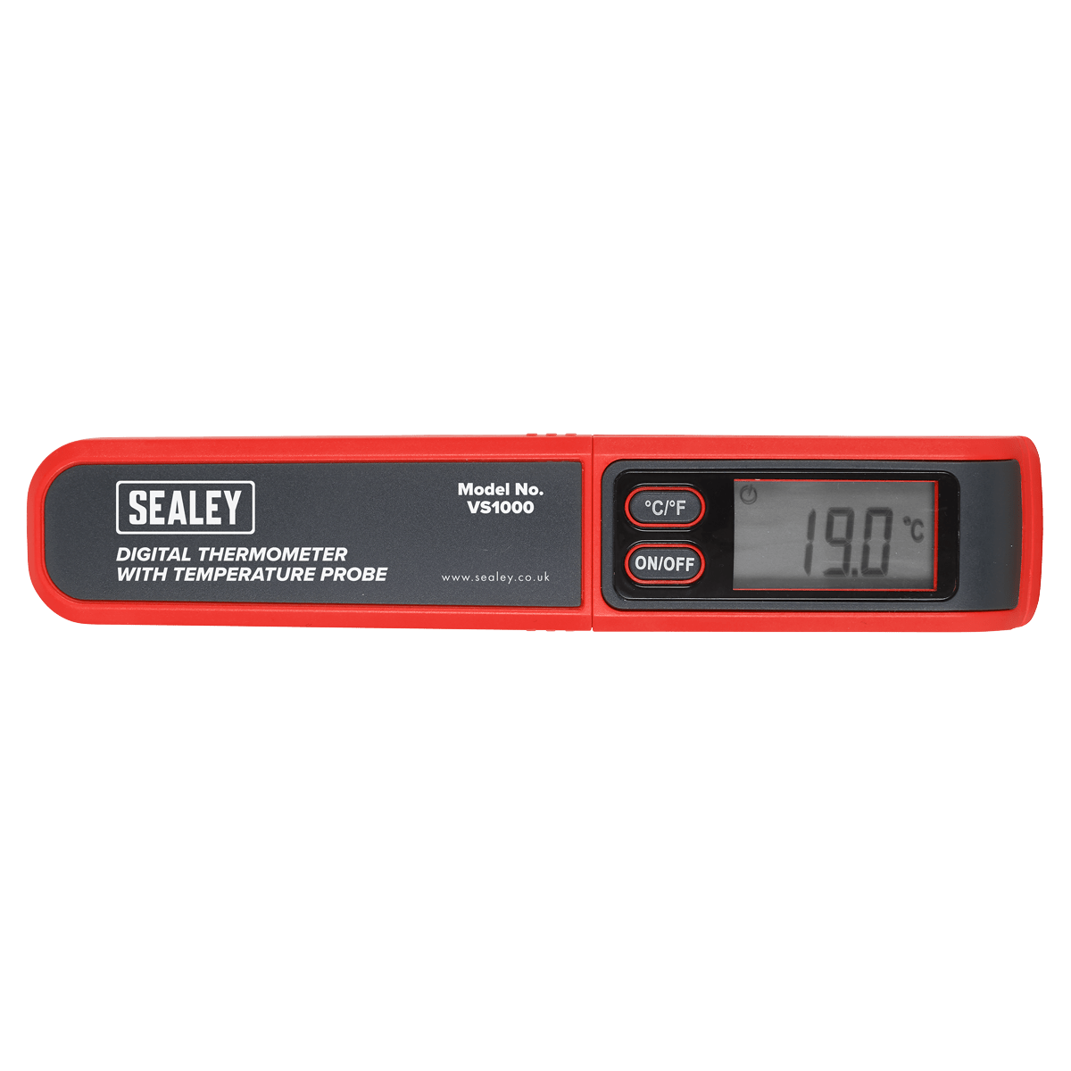 Sealey VS1000 Digital Thermometer with Temperature Probe - VS1000 - Sealey Tools UK - Trade Counter Direct