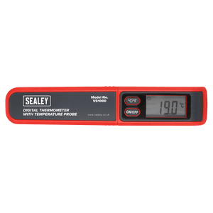 Sealey VS1000 Digital Thermometer with Temperature Probe - VS1000 - Sealey Tools UK - Trade Counter Direct