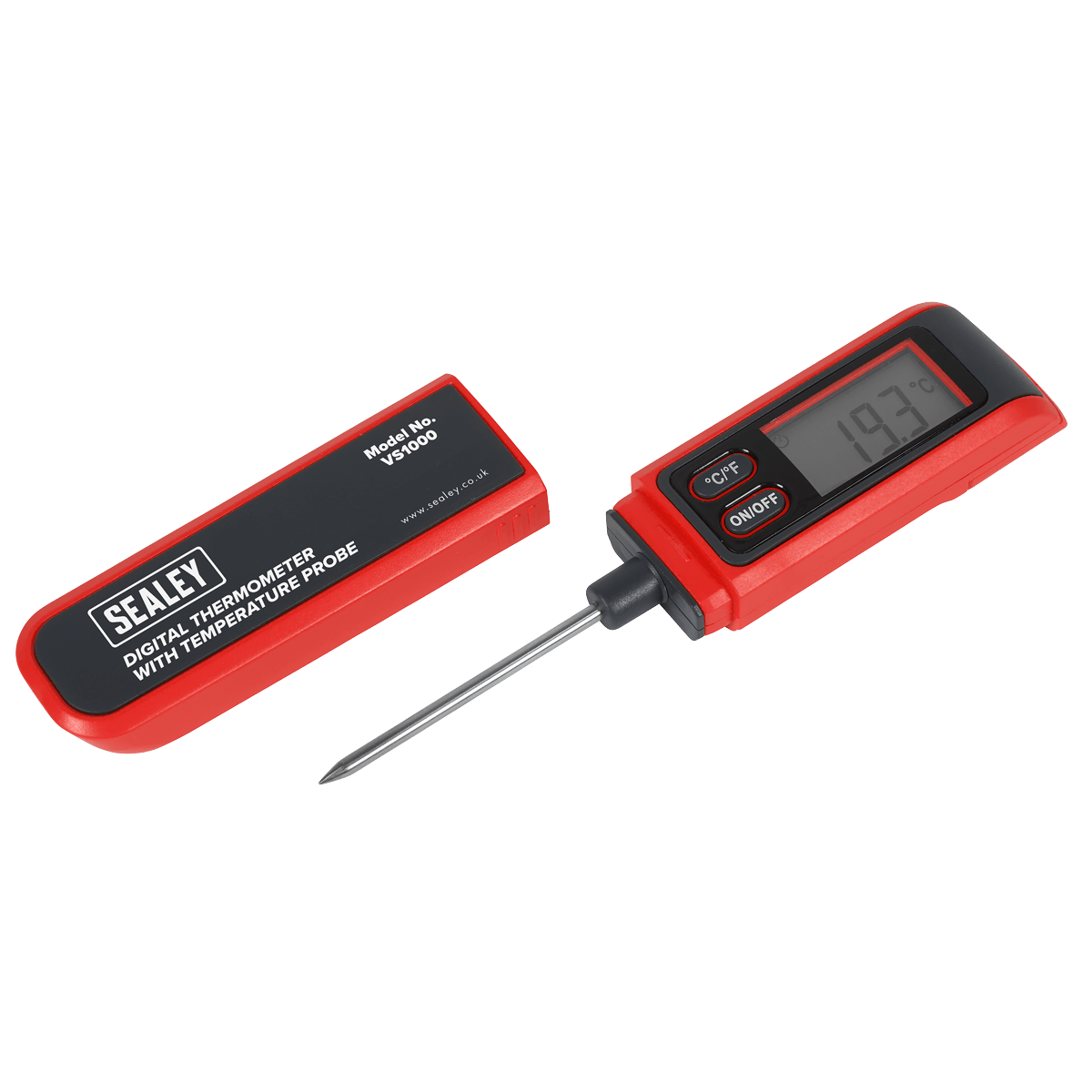 Sealey VS1000 Digital Thermometer with Temperature Probe - VS1000 - Sealey Tools UK - Trade Counter Direct