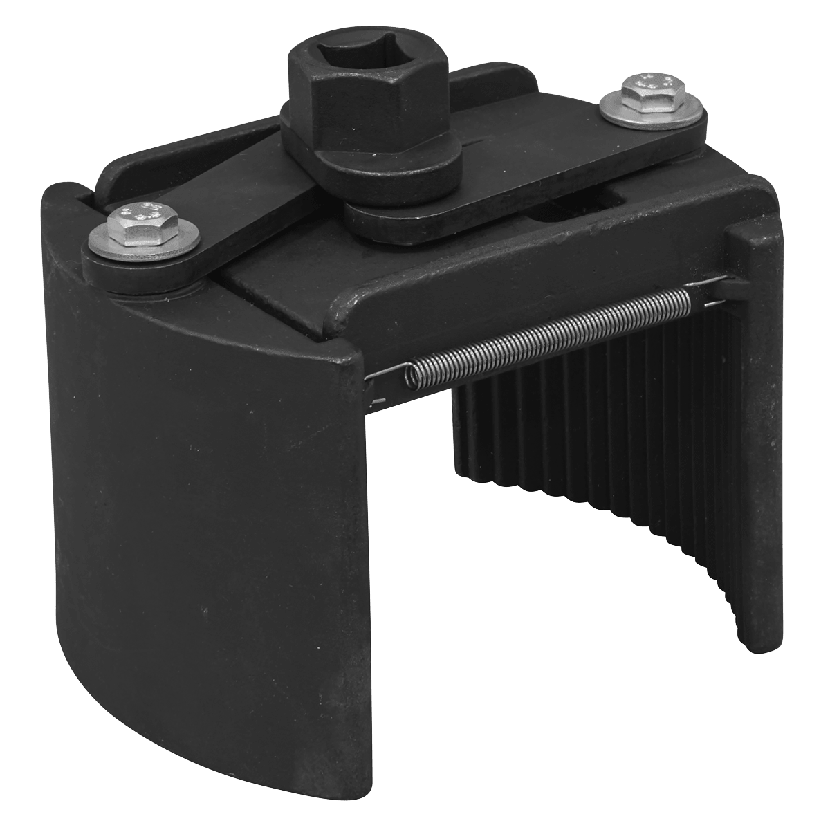 Sealey VS1040 Adjustable Oil Filter Wrench 1/2"Sq Drive 100-140mm Capacity - VS1040 - Sealey Tools UK - Trade Counter Direct
