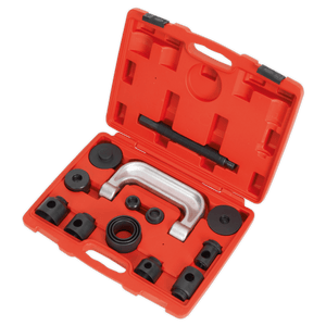 Sealey VS1274 Lower Ball Joint Remover/Installer for Mercedes, Renault 14pc - VS1274 - Sealey Tools UK - Trade Counter Direct