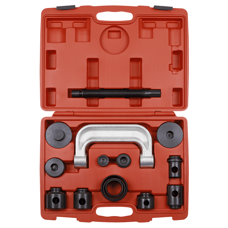 Sealey VS1274 Lower Ball Joint Remover/Installer for Mercedes, Renault 14pc - VS1274 - Sealey Tools UK - Trade Counter Direct