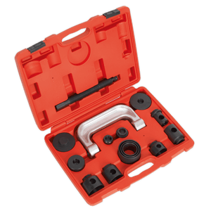 Sealey VS1274 Lower Ball Joint Remover/Installer for Mercedes, Renault 14pc - VS1274 - Sealey Tools UK - Trade Counter Direct