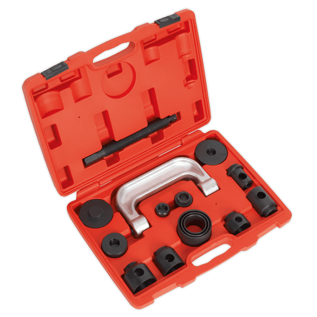 Sealey VS1274 Lower Ball Joint Remover/Installer for Mercedes, Renault 14pc - VS1274 - Sealey Tools UK - Trade Counter Direct