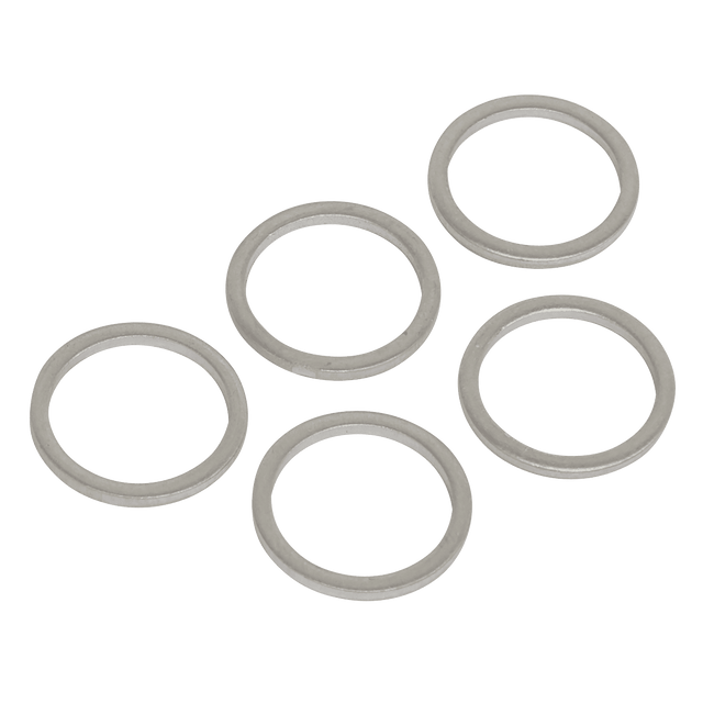 Sealey VS15SPW Sump Plug Washer M15 - Pack of 5 - VS15SPW - Sealey Tools UK - Trade Counter Direct