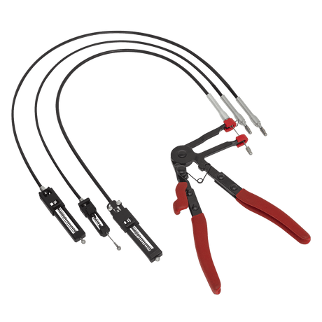 Sealey VS1675 Remote Action Hose Clamp Pliers Interchangeable - VS1675 - Sealey Tools UK - Trade Counter Direct