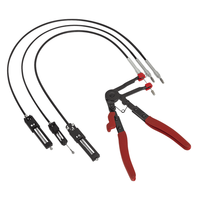 Sealey VS1675 Remote Action Hose Clamp Pliers Interchangeable - VS1675 - Sealey Tools UK - Trade Counter Direct