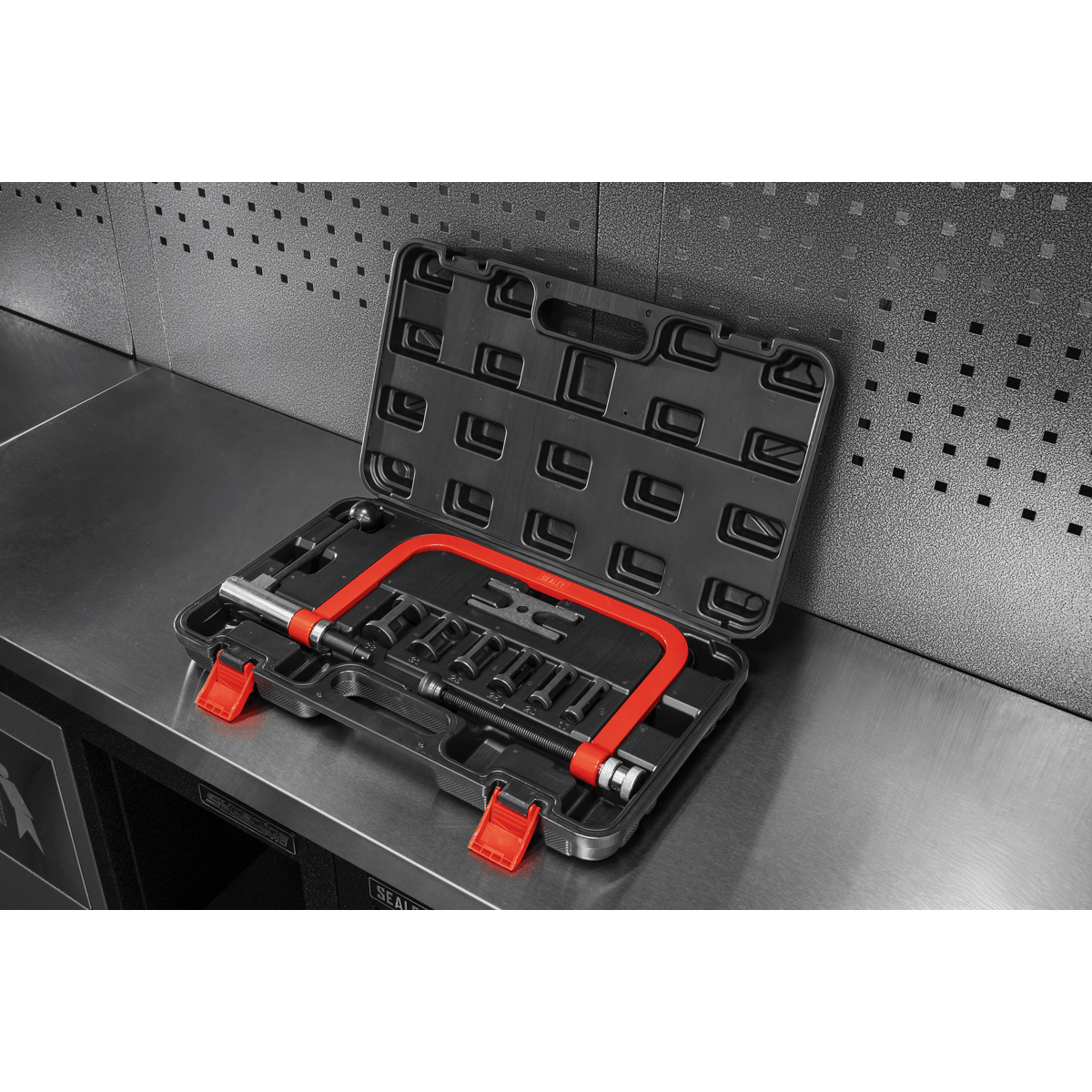 Sealey VS174 Valve Spring Compressor Set 8pc - VS174 - Sealey Tools UK - Trade Counter Direct