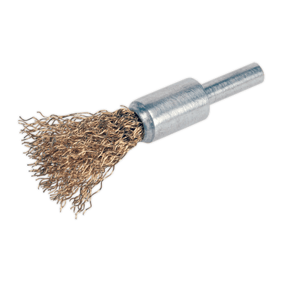 Sealey VS1802 Flat Top Crimped Wire Decarbonising Brush 13mm - VS1802 - Sealey Tools UK - Trade Counter Direct