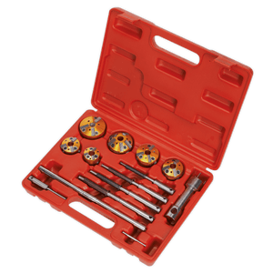 Sealey VS1825 Valve Seat Cutter Set 14pc - VS1825 - Sealey Tools UK - Trade Counter Direct