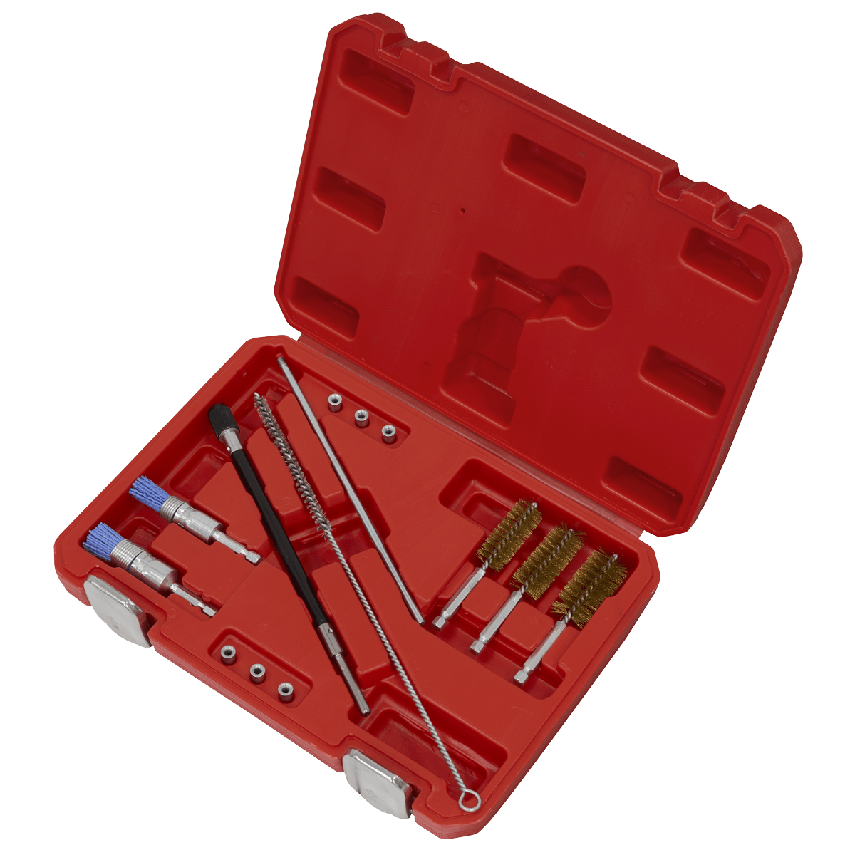 Sealey VS1900 Injector Bore Cleaning Brush Set 14pc - VS1900 - Sealey Tools UK - Trade Counter Direct