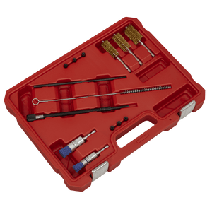 Sealey VS1900 Injector Bore Cleaning Brush Set 14pc - VS1900 - Sealey Tools UK - Trade Counter Direct