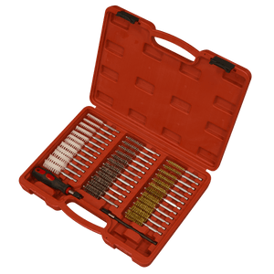 Sealey VS1910 Injector Bore Cleaning Brush Set 38pc - VS1910 - Sealey Tools UK - Trade Counter Direct
