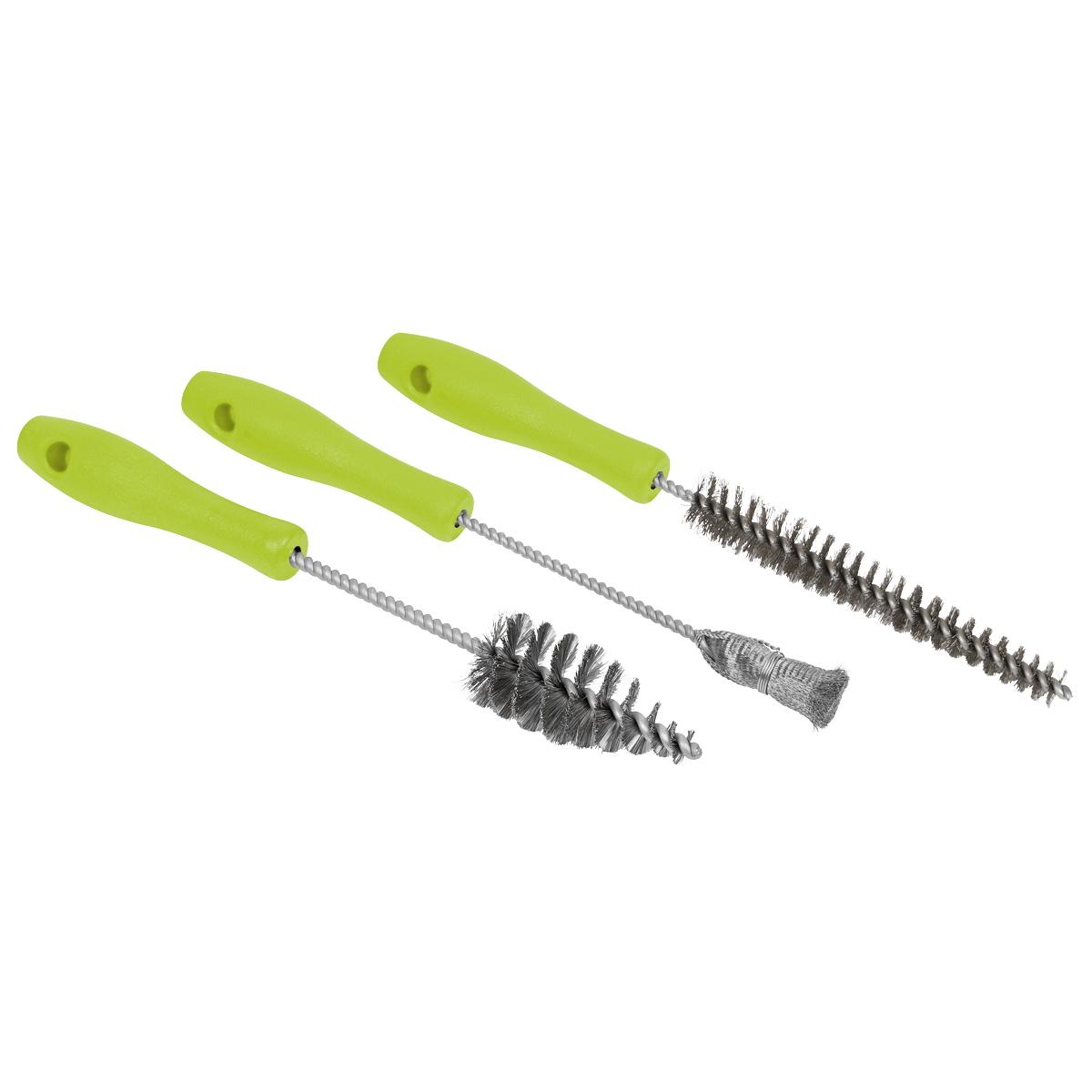 Sealey VS1920 Injector Bore Cleaning Brush Set 3pc - VS1920 - Sealey Tools UK - Trade Counter Direct