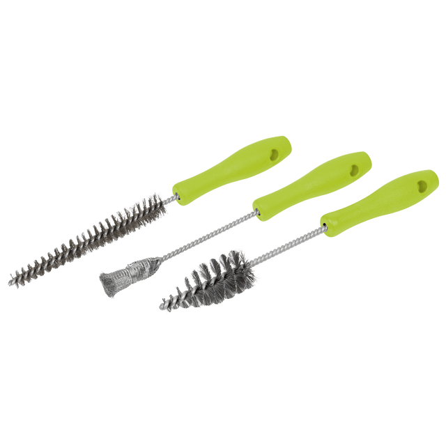 Sealey VS1920 Injector Bore Cleaning Brush Set 3pc - VS1920 - Sealey Tools UK - Trade Counter Direct