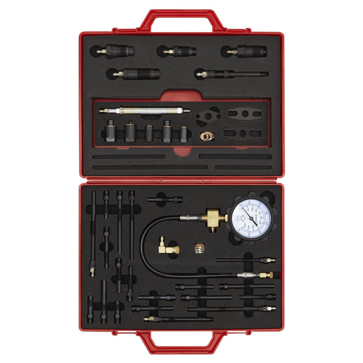 Sealey VS2044 Diesel Engine Master Compression Test Kit - VS2044 - Sealey Tools UK - Trade Counter Direct