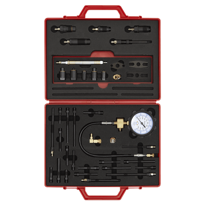 Sealey VS2044 Diesel Engine Master Compression Test Kit - VS2044 - Sealey Tools UK - Trade Counter Direct
