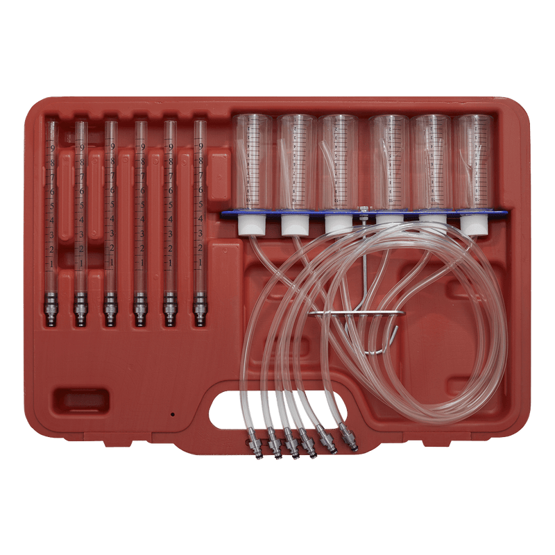 Sealey VS2046 Diesel Injector Flow Common Rail Test Kit - VS2046 - Sealey Tools UK - Trade Counter Direct