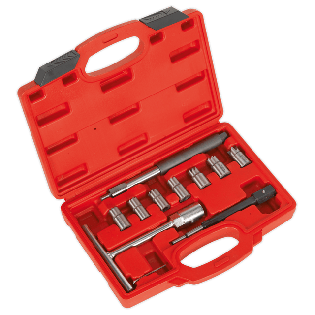 Sealey VS2055 Diesel Injector Seat Cleaner Set 10pc - VS2055 - Sealey Tools UK - Trade Counter Direct
