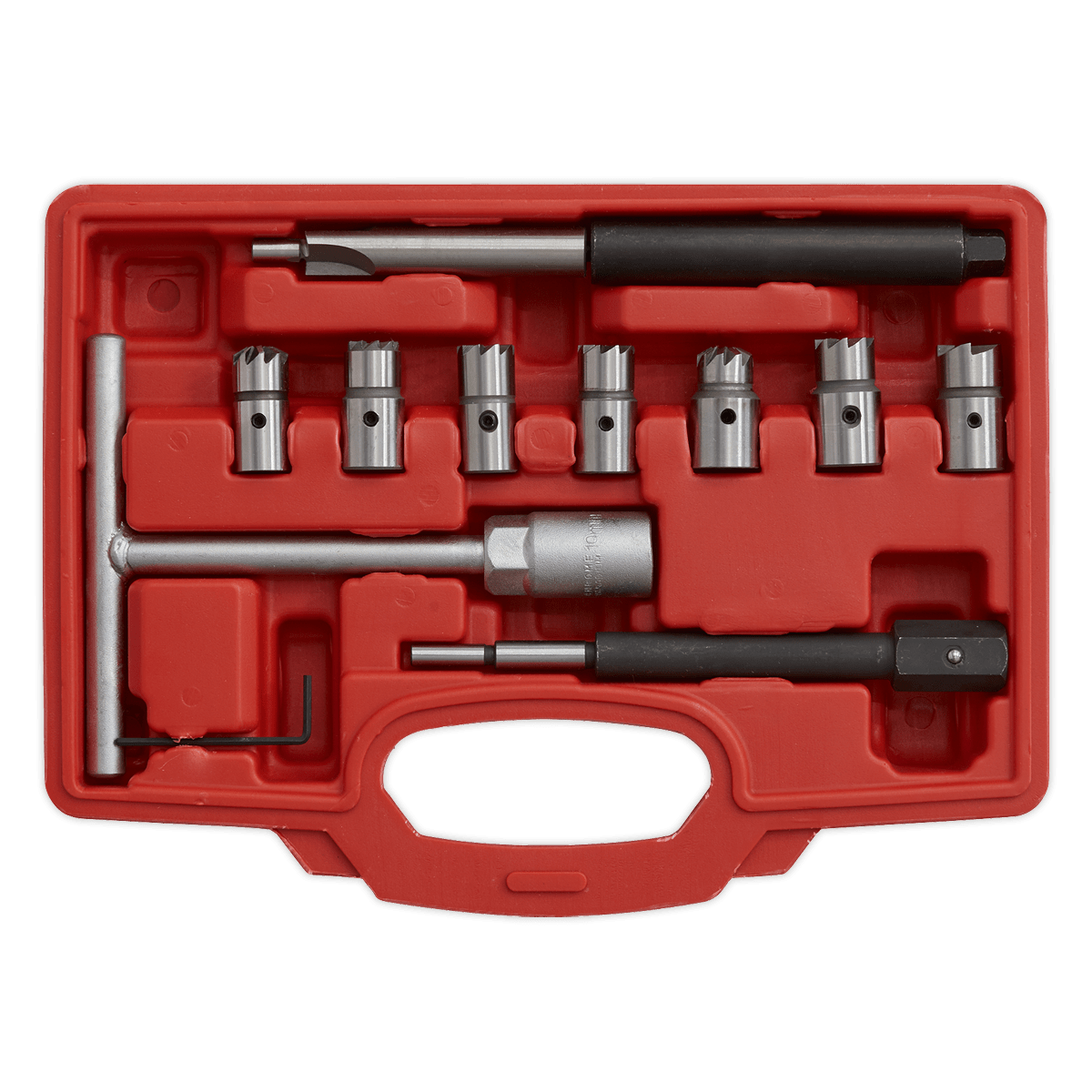 Sealey VS2055 Diesel Injector Seat Cleaner Set 10pc - VS2055 - Sealey Tools UK - Trade Counter Direct