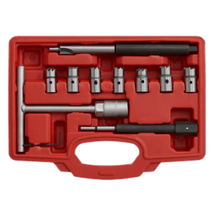 Sealey VS2055 Diesel Injector Seat Cleaner Set 10pc - VS2055 - Sealey Tools UK - Trade Counter Direct