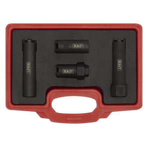 Sealey VS2061 Diesel Injector Socket Set for Commercial Vehicles 4pc - VS2061 - Sealey Tools UK - Trade Counter Direct