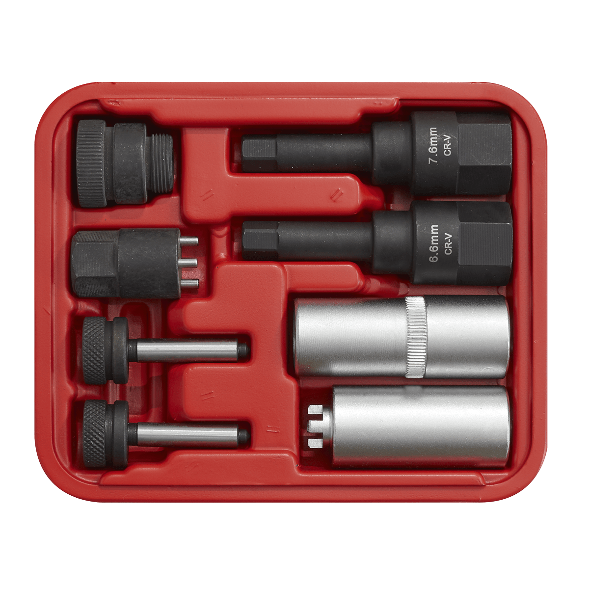 Sealey VS2068 Diesel Injector Repair Socket Set 8pc - VS2068 - Sealey Tools UK - Trade Counter Direct