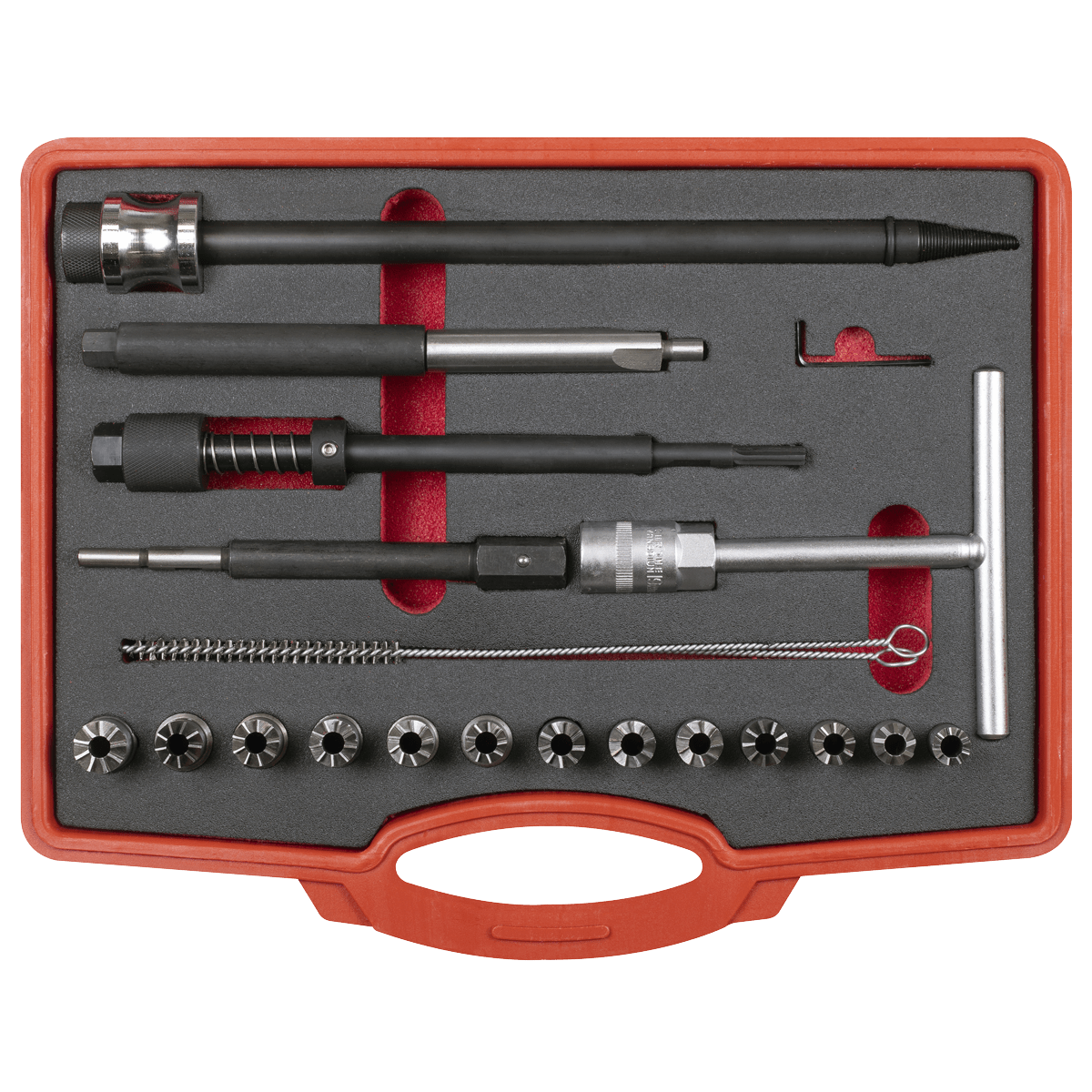 Sealey VS2070 Diesel Injector Seat Cutter Set 21pc - VS2070 - Sealey Tools UK - Trade Counter Direct