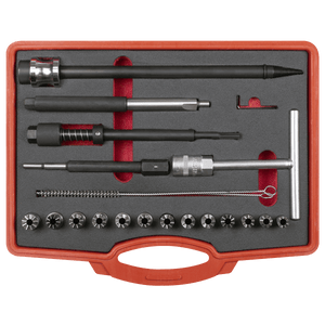 Sealey VS2070 Diesel Injector Seat Cutter Set 21pc - VS2070 - Sealey Tools UK - Trade Counter Direct