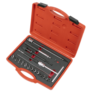 Sealey VS2070 Diesel Injector Seat Cutter Set 21pc - VS2070 - Sealey Tools UK - Trade Counter Direct