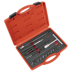 Sealey VS2070 Diesel Injector Seat Cutter Set 21pc - VS2070 - Sealey Tools UK - Trade Counter Direct